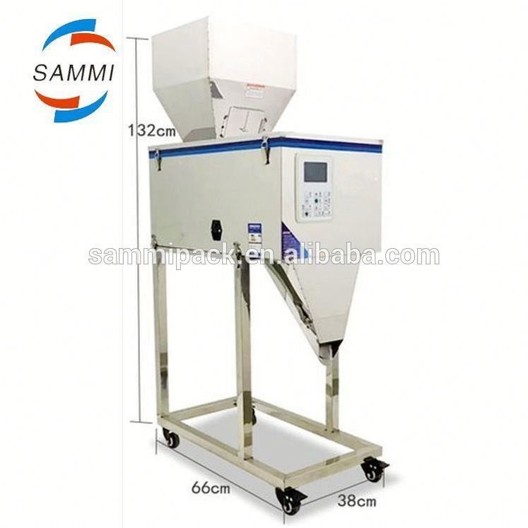 Vibration Tea Weighing Machine, Semiautomatic Powder Filling Machine per sacchetti di tè