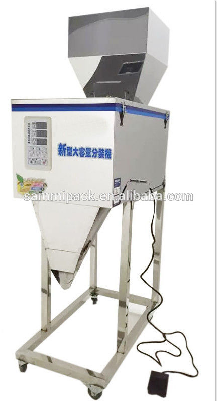 Vibration Tea Weighing Machine, Semiautomatic Powder Filling Machine per sacchetti di tè