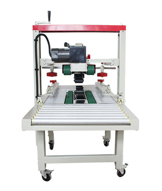 Fxj-6050 υψηλής ταχύτητας ρυθμιζόμενη κορυφαία κάτω ταινία ηλεκτρική σταθερή αυτόματη κουτιά κουτιά σφραγιστή κουτί μηχανή σφραγίσματος κουτί