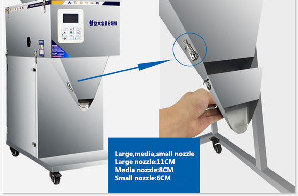 Multipurpose Automatic Weighing And Packing Machine Untuk Gula Garam Kopi Biji