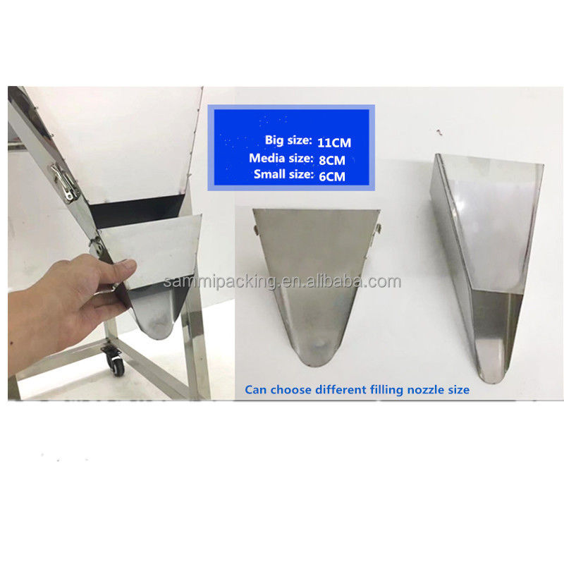 Multipurpose Automatic Weighing And Packing Machine Untuk Gula Garam Kopi Biji