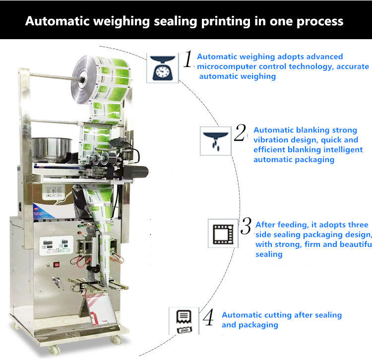 Petite machine d'emballage de sacs à thé en papier à filtre en nylon en plastique Type électrique