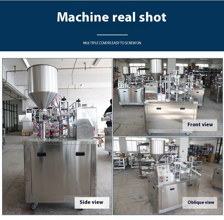 Automatic Plastic Tube Filling Sealing Machine For Cosmetic Cream Facial Cream Ointment Tube