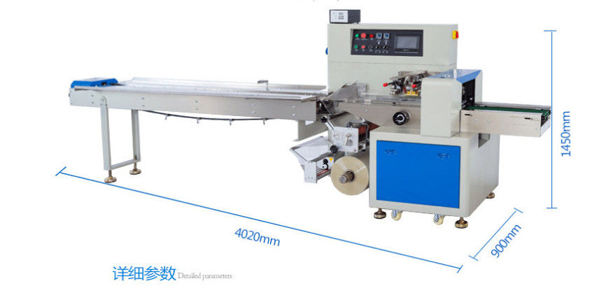 Pillow Type Soap Bar Automatic Packaging Machine Versatile