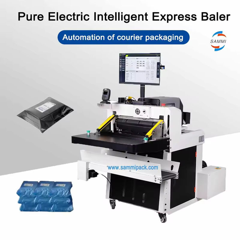 Full Automatic Eco-friendly Courier Packing Machine Multi-Function Mailer Bag Machine PLC Engine