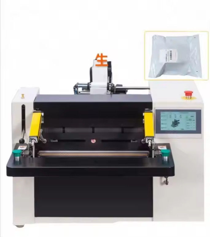 DFD40I Bags Sealing And Labeling Machine Automatic Express Bag Packer Ecommerce Bagging Systems Packing Machine Auto Bagger