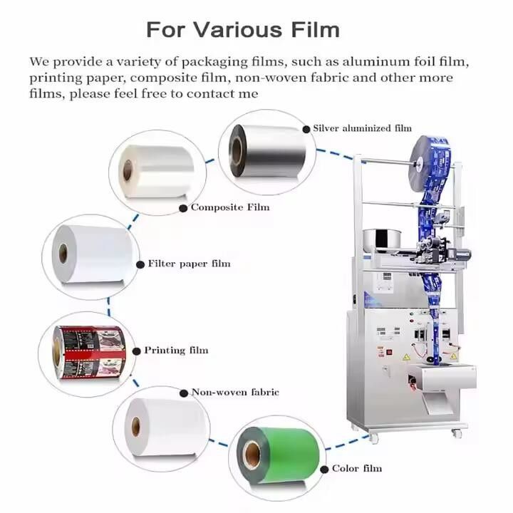 120.000kg 단일 총 무게 종이 포장 재료 차 파우더 포장 기계 핫 스탬프 코더