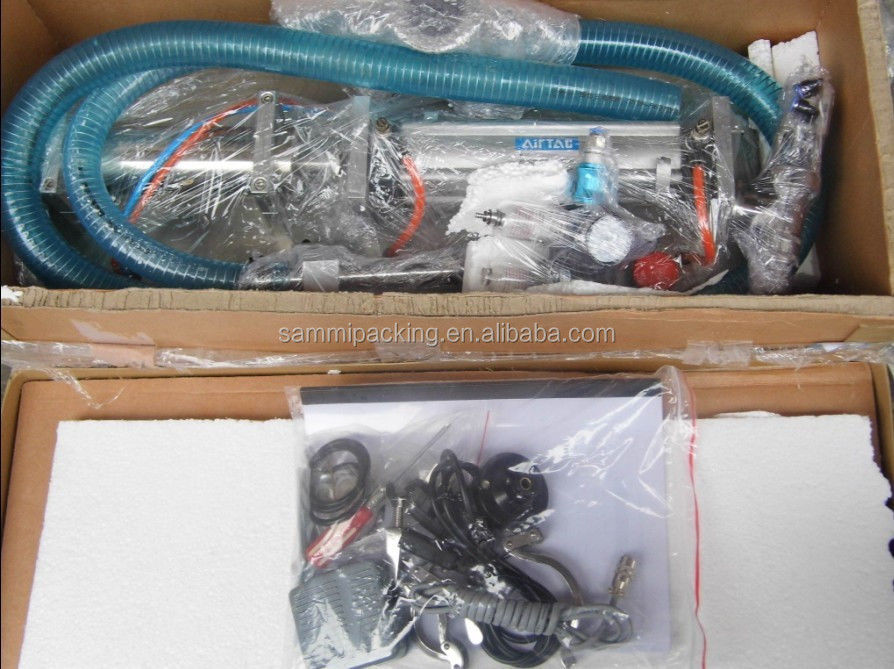 100-1000ml Horizontal Self-suction Filling Machine, Table Top Manual Piston Liquid Filler