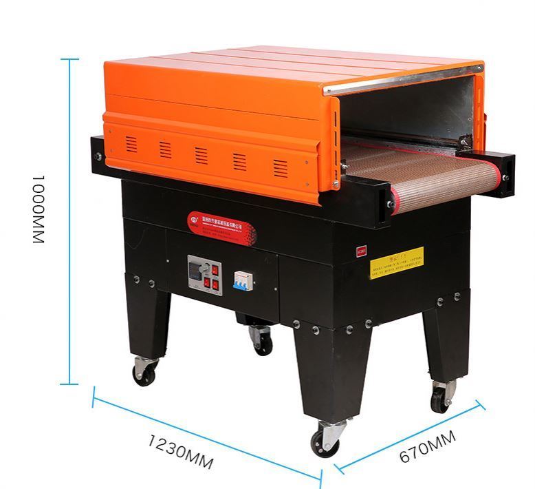 BS-4525 Small Jet Heat Shrink Tunnel Packaging Pet Bottle Wrapping Packaging Machines/Automatic Shrink Film Packing Machine