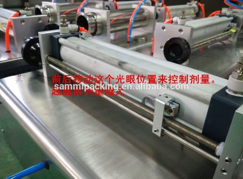 Cream+Liquid Filling Machine ,Single Head Cream Filling Machine,Tomato Sauce/Jam/Cream Bottling Machine with Mixing