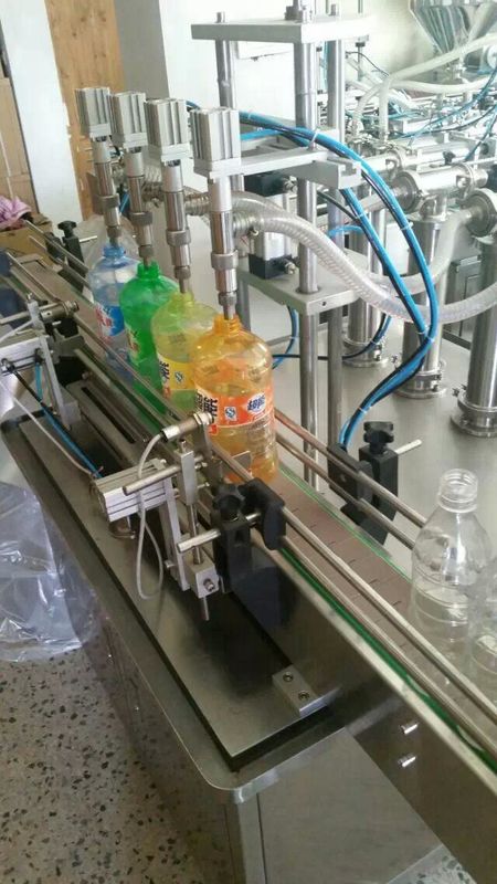 Hot Sale Automatic Piston Lube Oil Filler Bottle Liquid Filling Capping and Labeling Machine