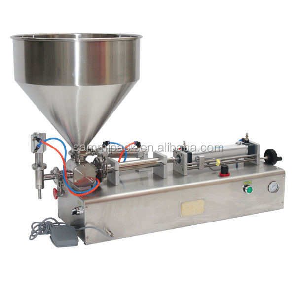 Whipped Cream Filling Machine/Automatic Sauce Filling/Filler Machine for Bottles or Cans