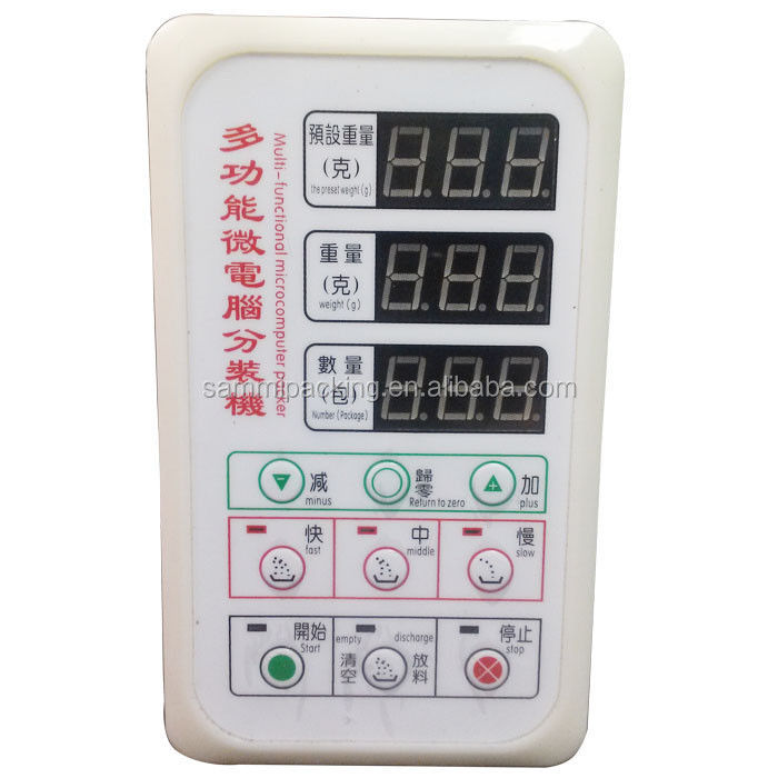 2-200g Newest LCD Panel Tea Weighing Packaging Machine/granule Powder Tablet Packing Machine