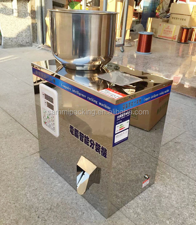 2-200g Newest LCD Panel Tea Weighing Packaging Machine/granule Powder Tablet Packing Machine