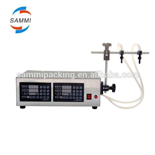 Dongguan Sammipack New Arrive Cheap Double Head Liquid Filling Machine, Grape Oil Filling Machine