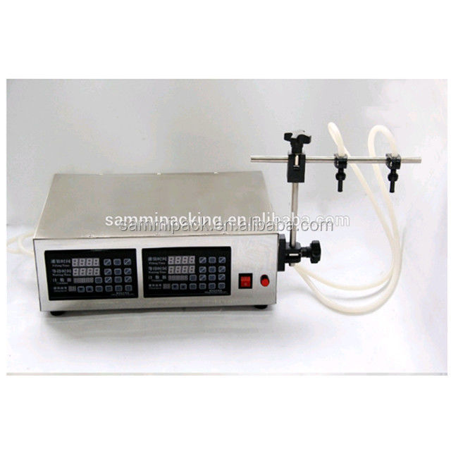 Dongguan Sammipack New Arrive Cheap Double Head Liquid Filling Machine, Grape Oil Filling Machine