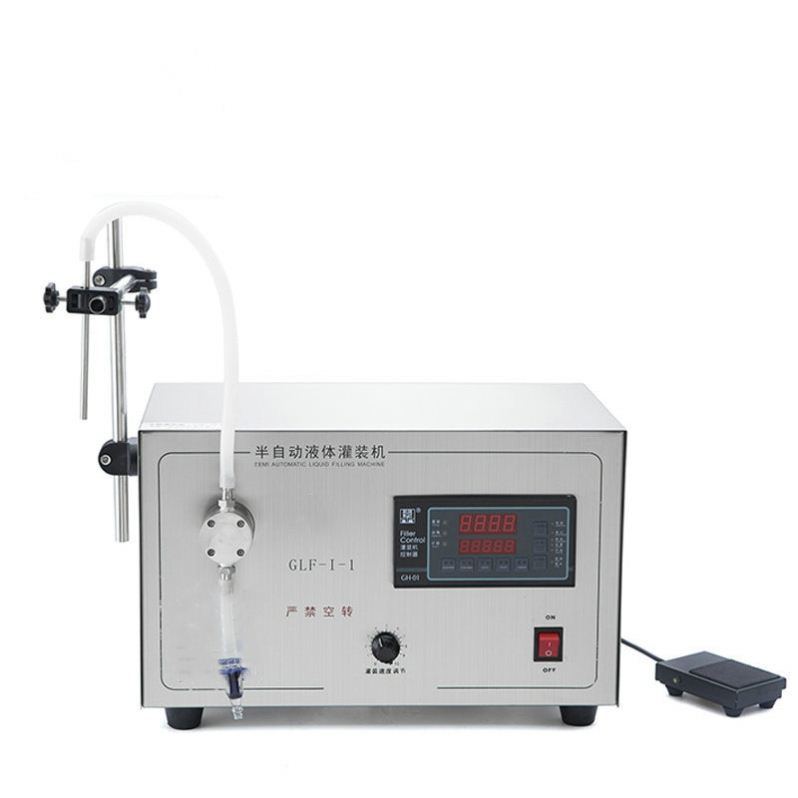 Electric High Precision Liquid Filling Machine Double Pump Liquid Filling Machine GLF-1-1