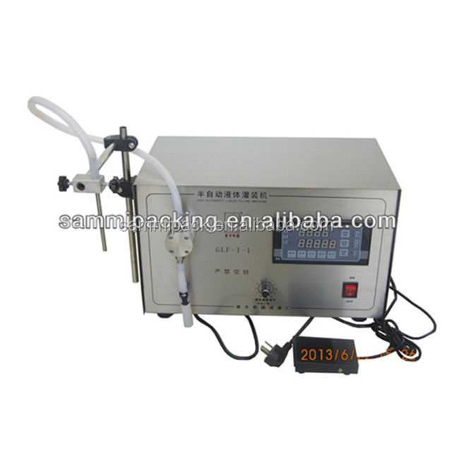 Electric High Precision Liquid Filling Machine Double Pump Liquid Filling Machine GLF-1-1