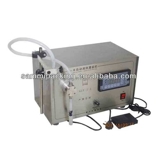 Electric High Precision Liquid Filling Machine Double Pump Liquid Filling Machine GLF-1-1