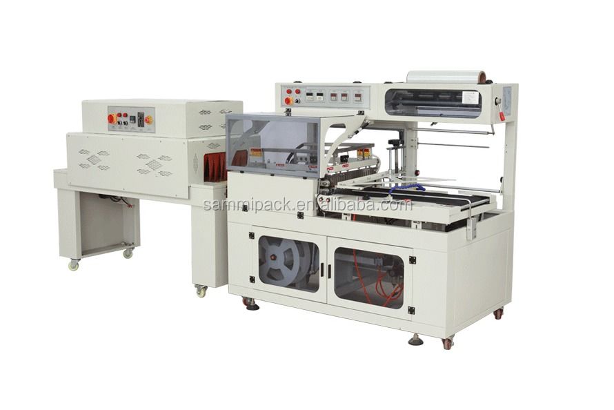 High Speed L Type Sealing Cutting Heat Shrink Wrapping Machine