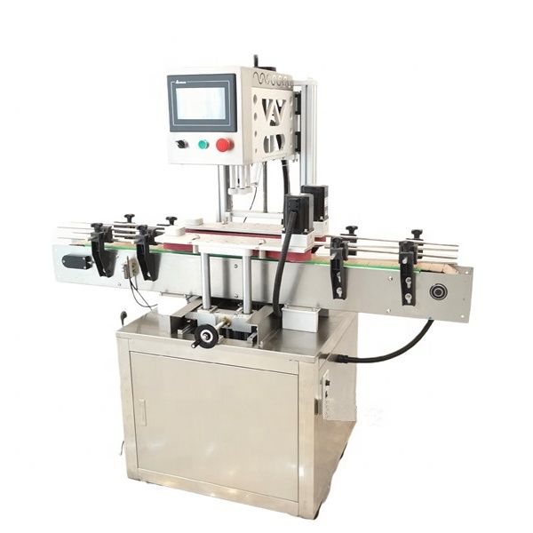 New Electric Automatic Plastic Cap Screwing Machine Spray Pump Capping Production Line Bottle Can Packaging Food Medical