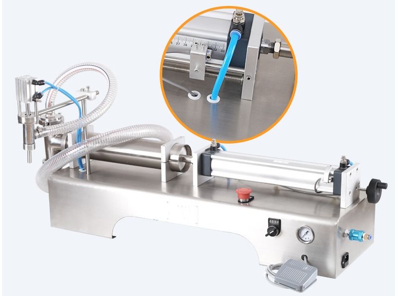 Factory Direct Supply of Hot Sale 100-1000ml Bottle Detergent Filling Machine Shampoo Semi Automatic Liquid Filling Machine