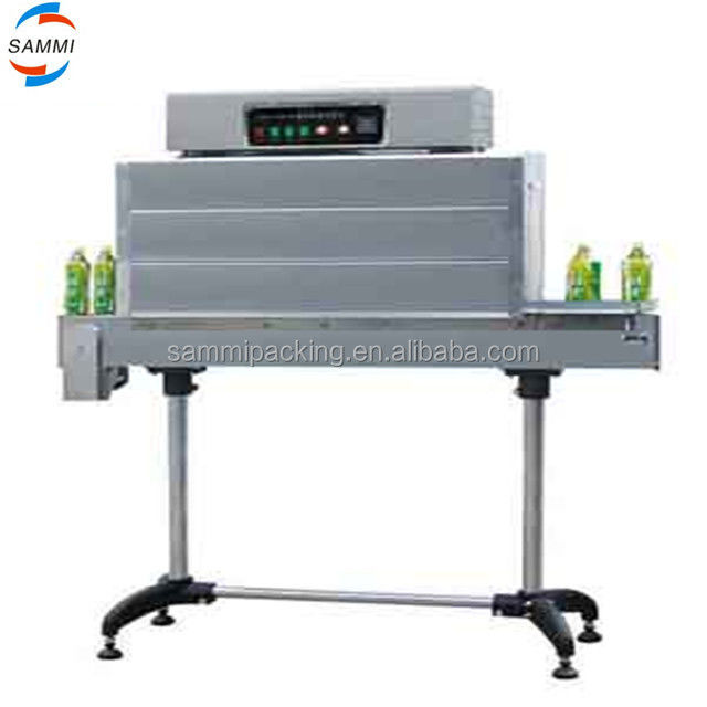PVC /POF Film Cable Heat Tunnel Shrink Packing Sleeve Label Wrapping Machine for Bottle