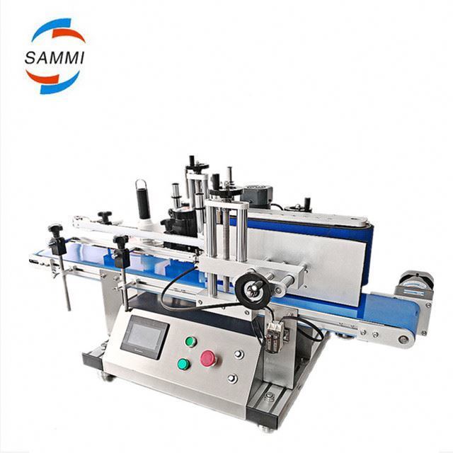 High Efficiency 45pcs/min Automatic Bottle Labeling Machine,Cosmetic,Canned Food,Beverage Bottle Label Sticker Factory Direct