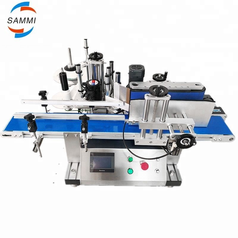 High Efficiency 45pcs/min Automatic Bottle Labeling Machine,Cosmetic,Canned Food,Beverage Bottle Label Sticker Factory Direct