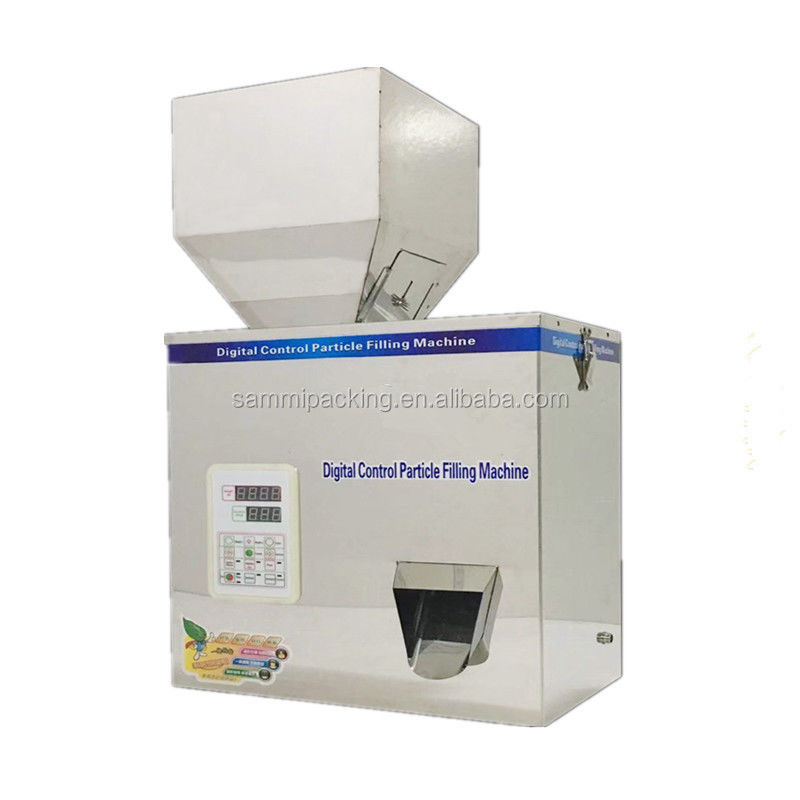 5-500g Granular Filling Machine Tea Leaf Packing Particle Powder Filler Racking Machine Rice Nut Sesame Herb Weighing Machine