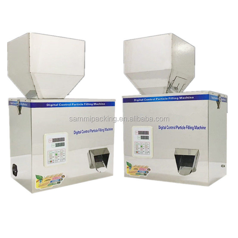 5-500g Granular Filling Machine Tea Leaf Packing Particle Powder Filler Racking Machine Rice Nut Sesame Herb Weighing Machine