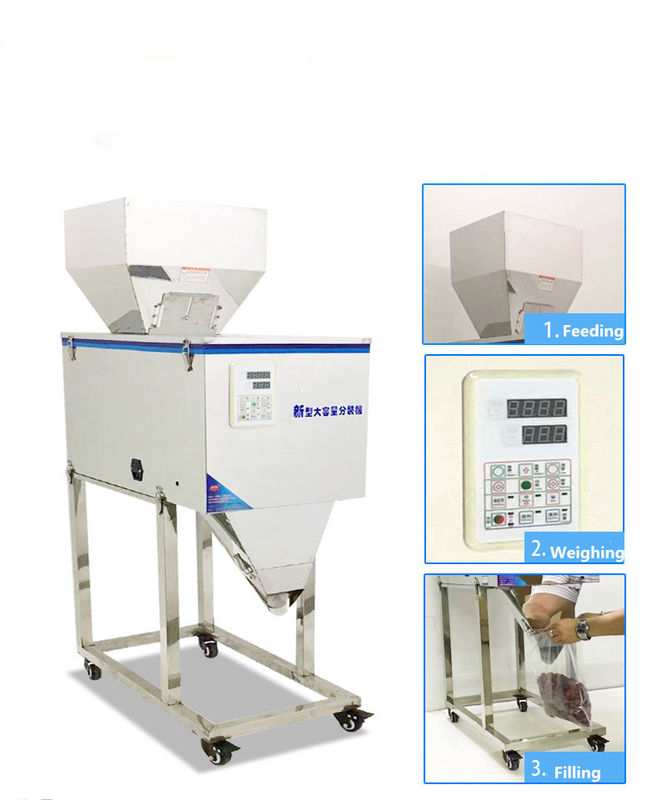 Automatic Semi-Automatic Granule Grain Filling Machine for Wheat Sugar Bean Rice with Big Hopper Core Motor Beverage Application