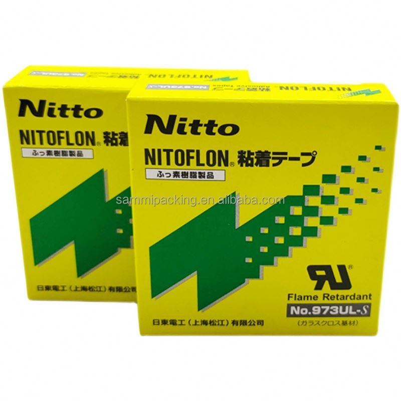 Nitto 973UL High Quality Heat-Resistant PTFE Adhesive Silicone Belt Hot Melt Bag Sealing Tape