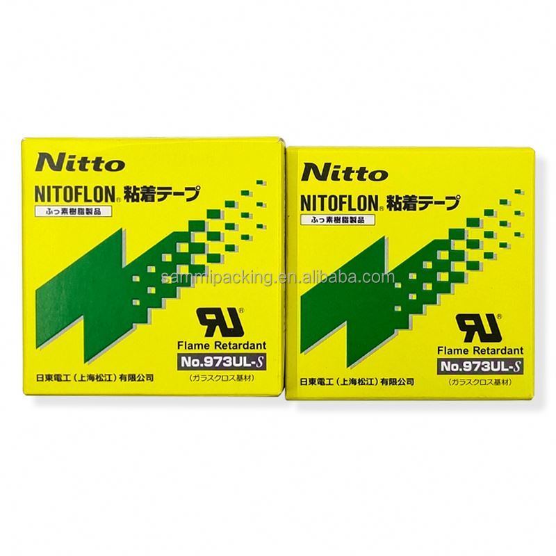 Nitto 973UL High Quality Heat-Resistant PTFE Adhesive Silicone Belt Hot Melt Bag Sealing Tape