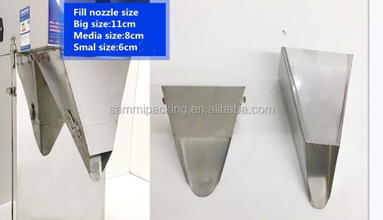 Piccola macchina riempitrice elettrica digitale da tavolo semiautomatica per il riempimento di spezie, tè, caffè, particelle e granulati