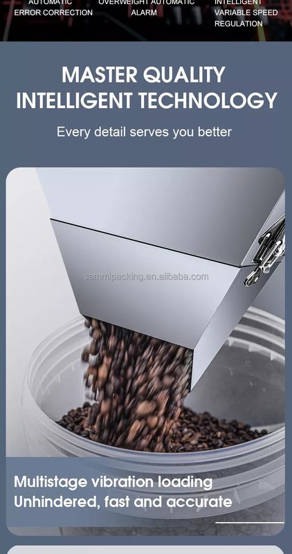 2025 সালের গরম বিক্রয় পাউডার গ্রানুল ফিলিং মেশিন শস্য বিন চা ব্যাগ ওজন এবং ফিলিং মেশিন, ব্যাগ ব্যারেলের জন্য সেন্সর সহ