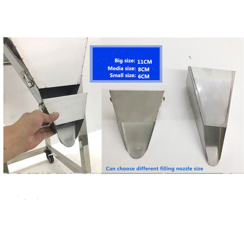 Máquina de Enchimento e Pesagem Automática de Preço Barato para Pó/Especiarias/Grãos, Equipamento de Embalagem Multifuncional com Dispensador de Balança