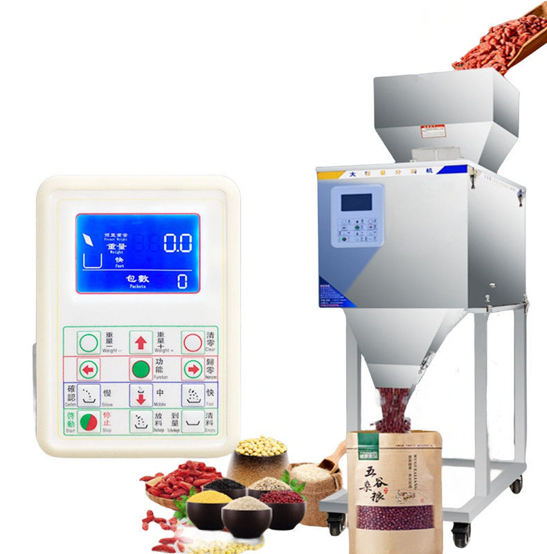ফ্যাক্টরি প্রাইস মাল্টি-পারপাস পাউডার গ্রেইনস ওজন এবং ফিলিং মেশিন স্বয়ংক্রিয় বিন চা ব্যাগ বিতরণ ফিলিং মেশিন