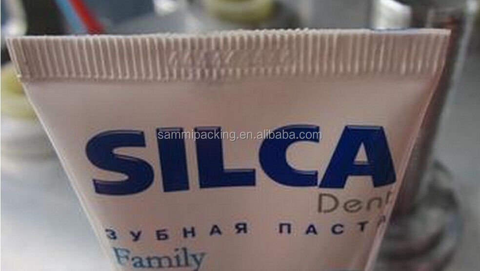 Tabung Plastik Lembut Berkualitas Tinggi Untuk Krim Tangan Pasta Gigi Mesin Pemotong Segel Ultrasonik Untuk Aplikasi Komoditas Kimia