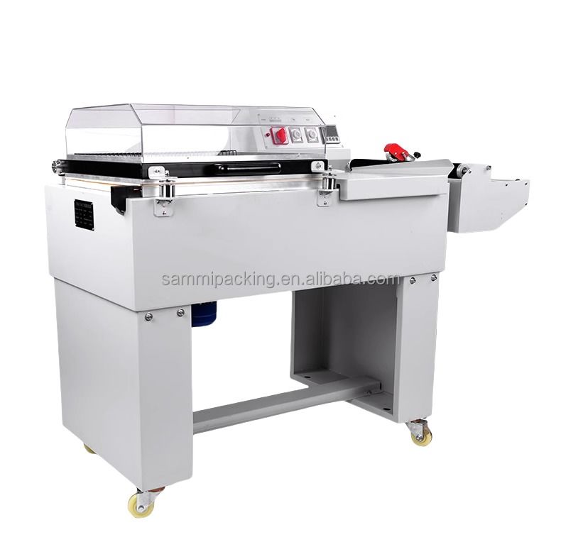 2 in 1 FM-5540 Heat Shrink Tunnel Shrink Wrapping Machine for Bottle/box