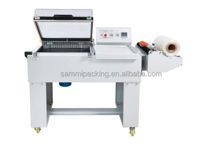2 in 1 FM-5540 Heat Shrink Tunnel Shrink Wrapping Machine for Bottle/box
