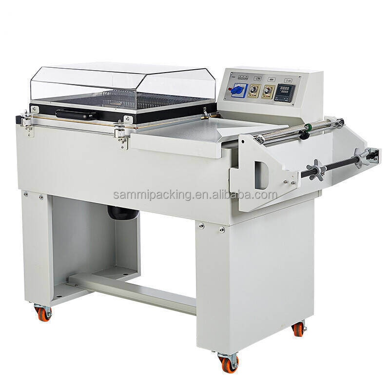 2 in 1 FM-5540 Heat Shrink Tunnel Shrink Wrapping Machine for Bottle/box