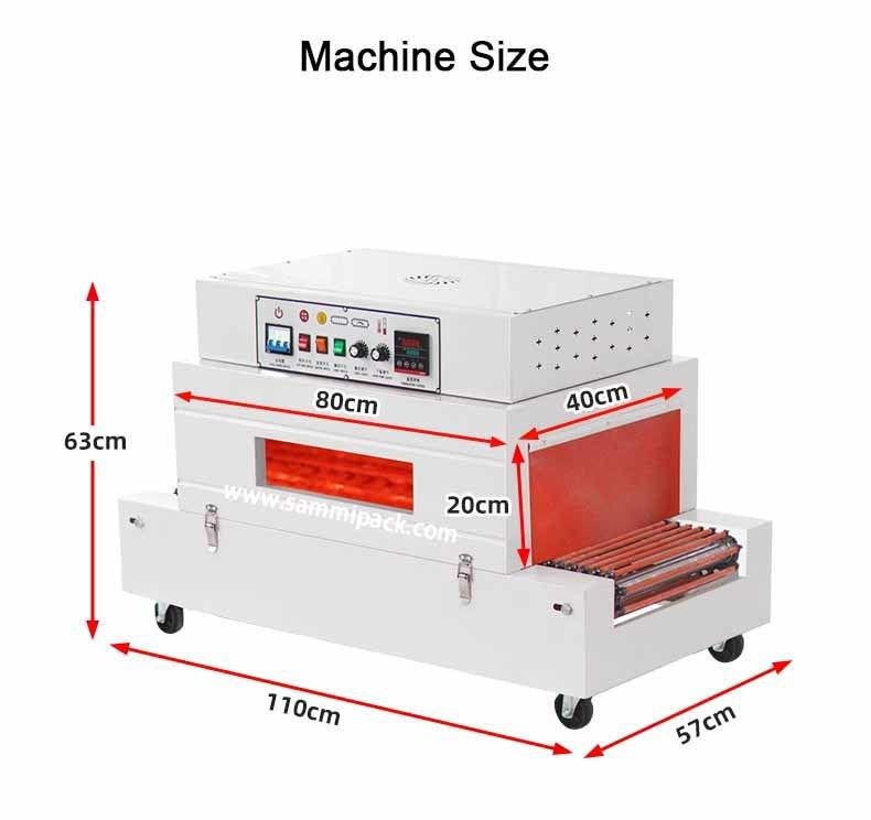 Low Price Small Wrapping Machine Muti-purpose Heat Shrink Sleeve for Perfume Box,video,book,etc.