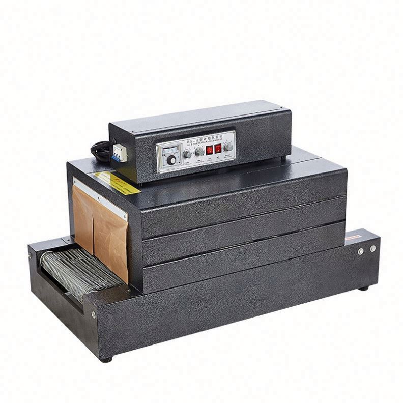 Hot Sale Small Plastic Film Heat Tunnel Shrink Cutting Packaging Machine for Bottle/box Easy Operate