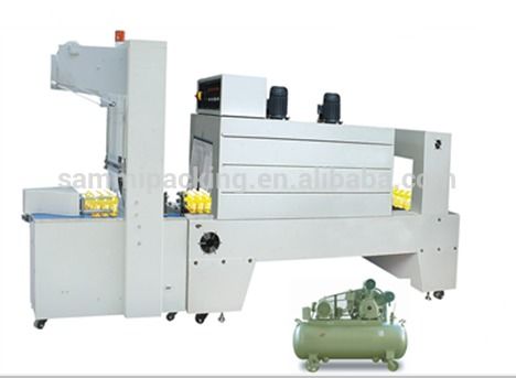 The Newest Upgraded Sleeve Wrapper with Heat Shrink Tunnel High Efficiency Shrink Wrapping Machine for Pet pp Pvc