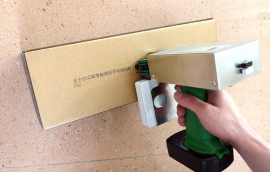 Stampa a getto d'inchiostro ad alta efficienza, macchina di codifica della data di scadenza Stampa a getto d'inchiostro portatile AU-260