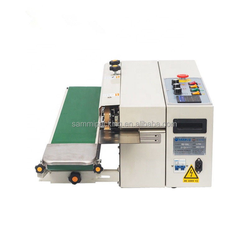 2025 সহজ অপারেশন অনুভূমিক বৈদ্যুতিক খাদ্য ব্যাগ জিপার টাইপ পাউচ হিট ব্যান্ড সিলার প্যাকিং মেশিন