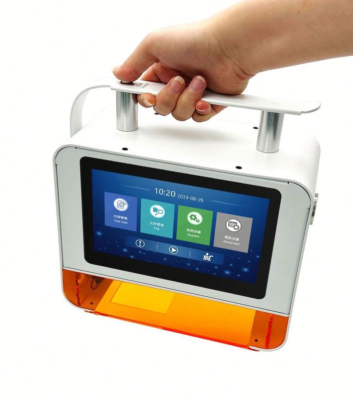 Гарантия 100% Хорошее качество портативный рабочий стол дата логотип код УФ лазерный принтер волоконная лазерная маркировочная машина