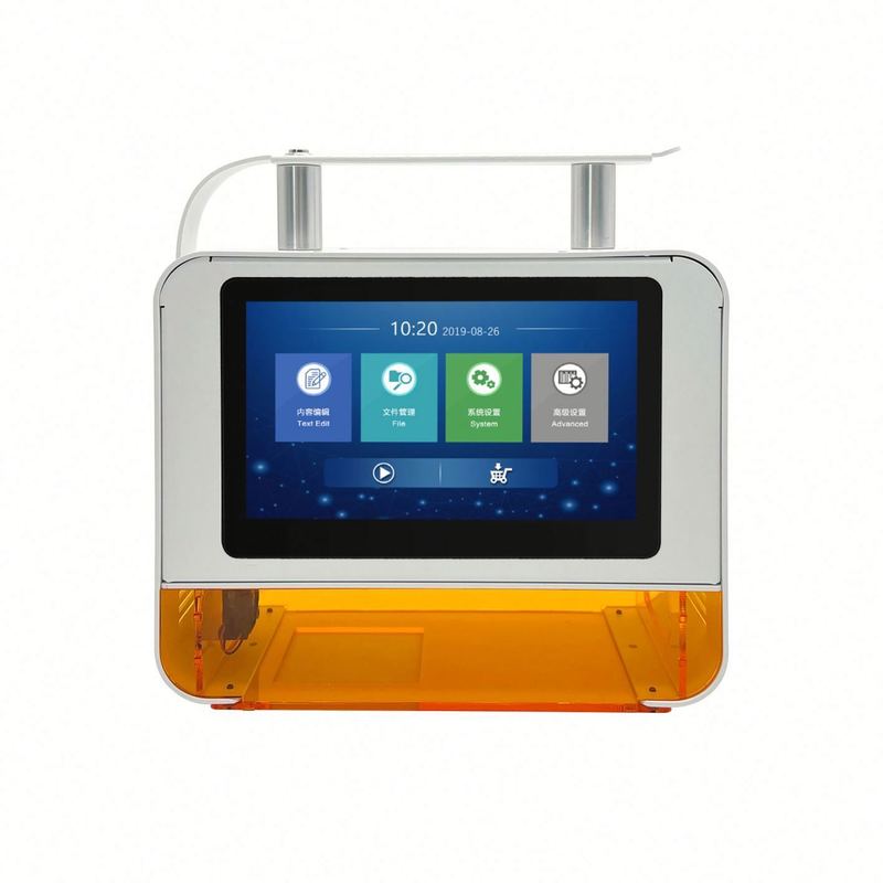 Гарантия 100% Хорошее качество портативный рабочий стол дата логотип код УФ лазерный принтер волоконная лазерная маркировочная машина