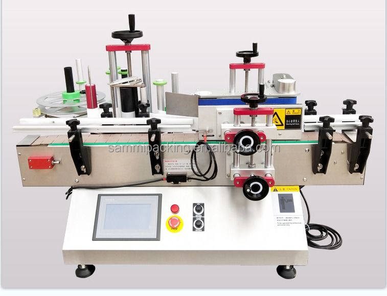 Tańsza cena Całkowicie automatyczna maszyna do etykietowania wysokiej prędkości z nalepką na butelkę przenośnikową maszyna do etykietowania SMTBJ-50 z CE